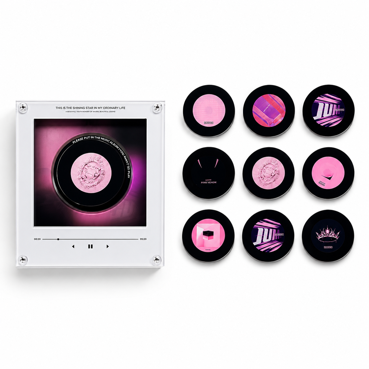 MagneticTunes Music Memory Box — 9 Mini Discs
