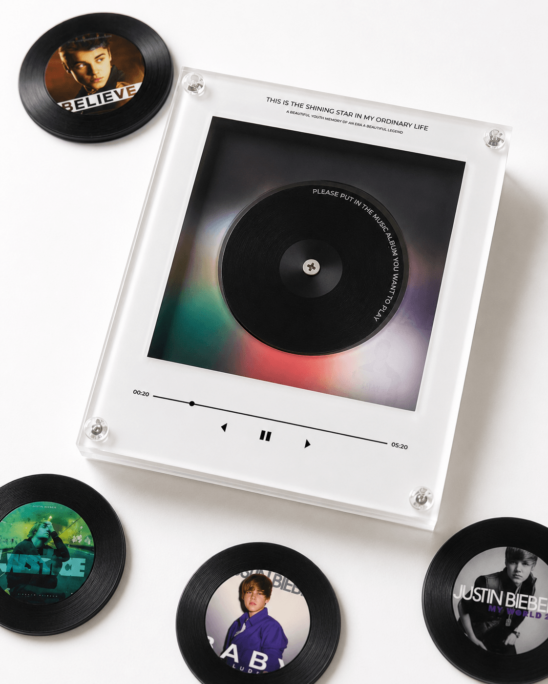 TapTunely Music Memory Box — 9 Mini Discs